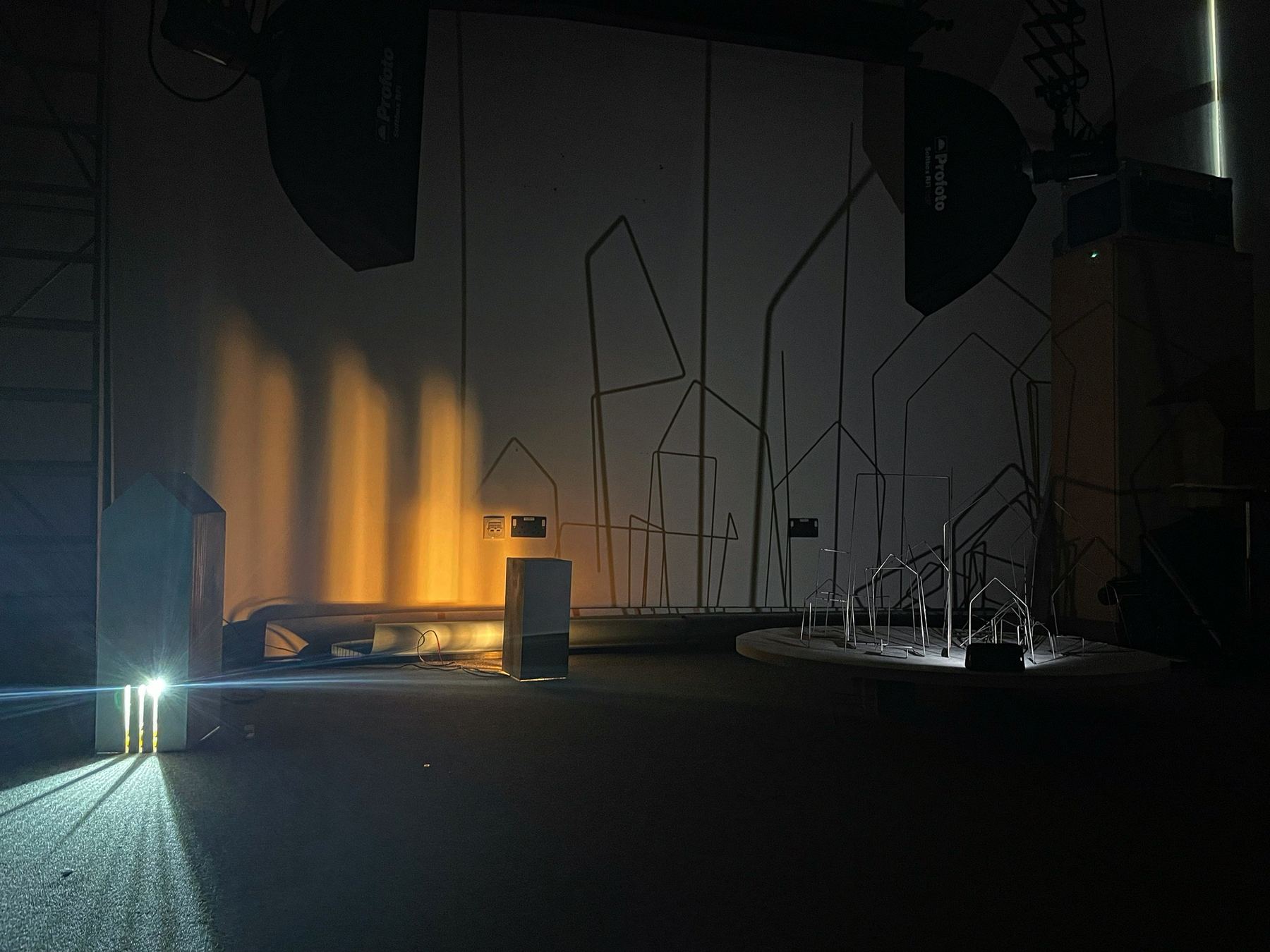 Light Sculpture Work – view 2